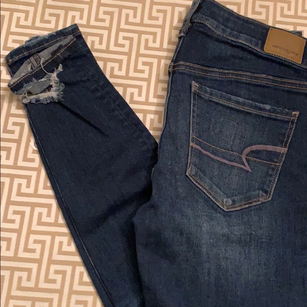 Distressed Jeans